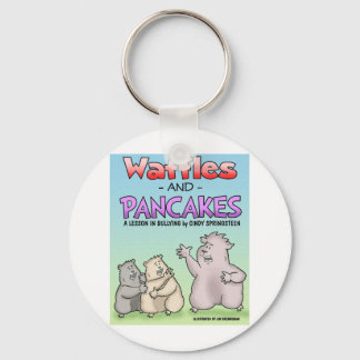 WafflesCover312.jpg Keychain