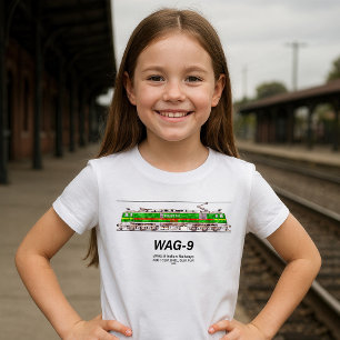 WAG-9 Locomotive. Indian Railways freight train T-Shirt