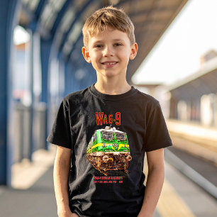 WAG-9 Locomotive. Indian Railways freight train T-Shirt