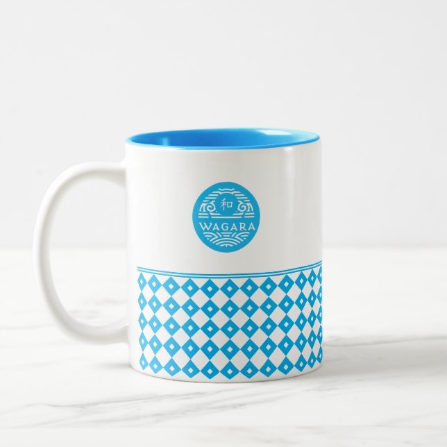 WAGARA Mug with Kuginuki Pattern (Left)