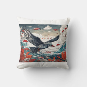 Wagered Chaos Throw Pillow