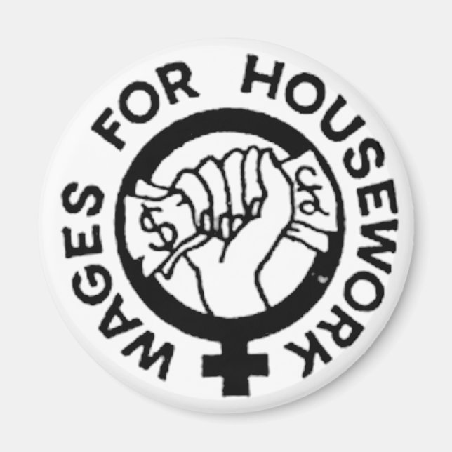 Wages For Housework Magnet (Front)