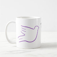 Waging Peace Dove mug