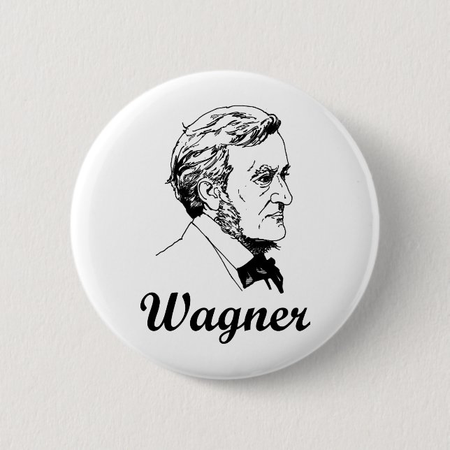 Wagner 2 Inch Round Button (Front)