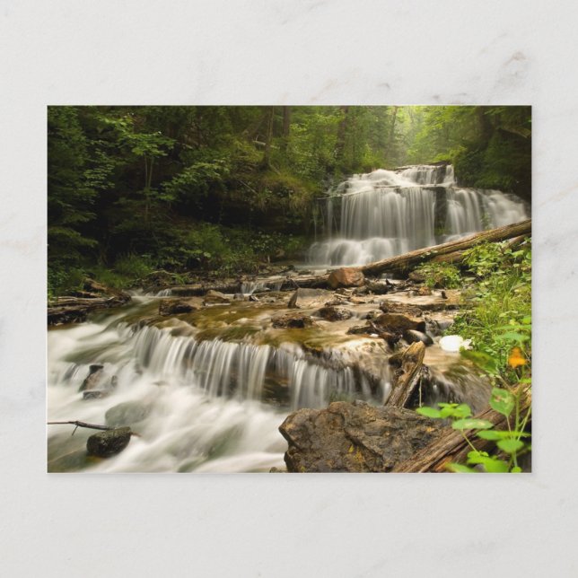 Wagner Falls Postcard (Front)