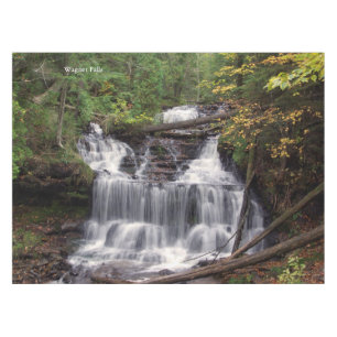 Wagner Falls table cloth