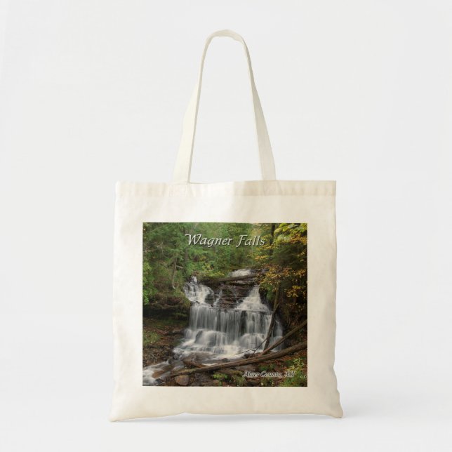 Wagner Falls tote bag (Front)