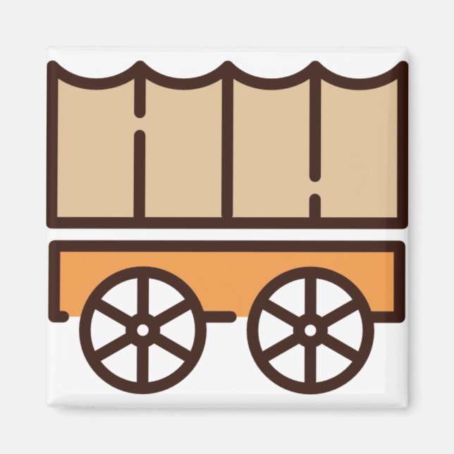 Wagon Cart Magnet (Front)