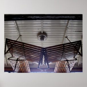 Wagon Ceiling with Luggage Rack Le Mastrou Poster