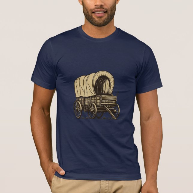 Wagon Silhouette T-Shirt (Front)