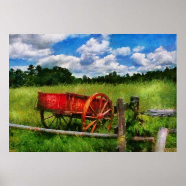 Wagon - The old wagon cart  2 Poster (Front)