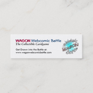 WAGON webcomic Battle Stick Cards