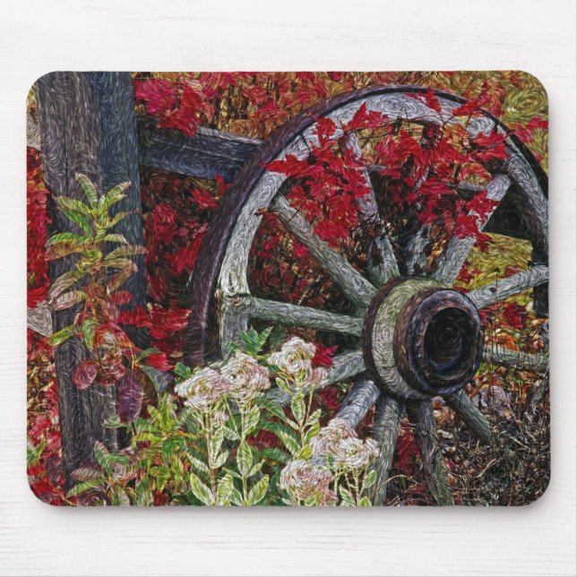 Wagon Wheel 1 Mousepad (Front)
