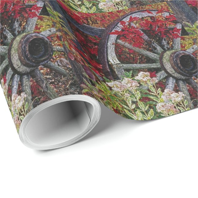 Wagon Wheel 1 Wrapping Paper (Roll Corner)