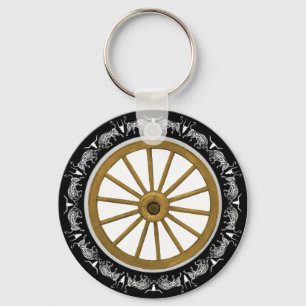 WAGON WHEEL KEYCHAIN