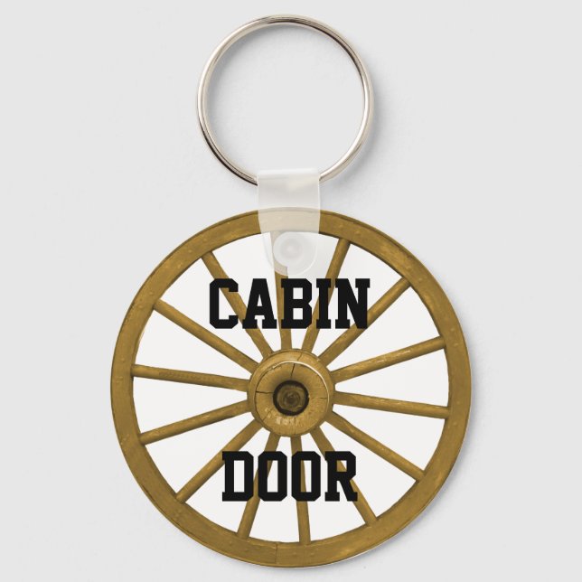 WAGON WHEEL-KEYCHAIN KEYCHAIN (Front)