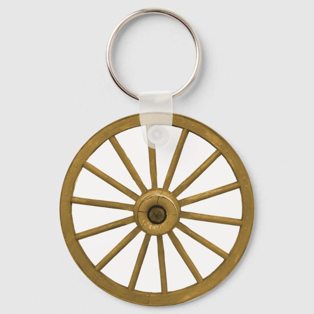WAGON WHEEL-KEYCHAIN KEYCHAIN (Front)