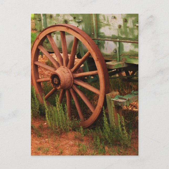 Wagon Wheel Postcard (Front)