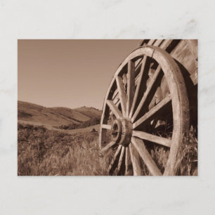 Wagon Wheel Postcard