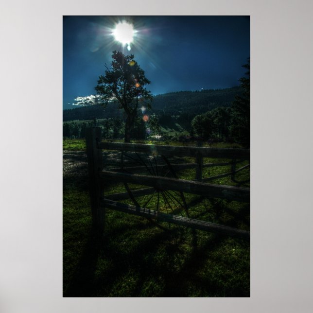 Wagon Wheel Poster (Front)