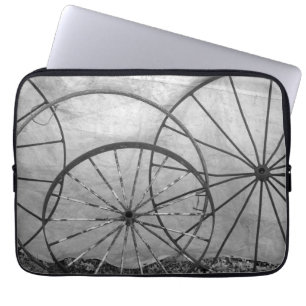 Wagon Wheel Still Life Laptop Sleeve