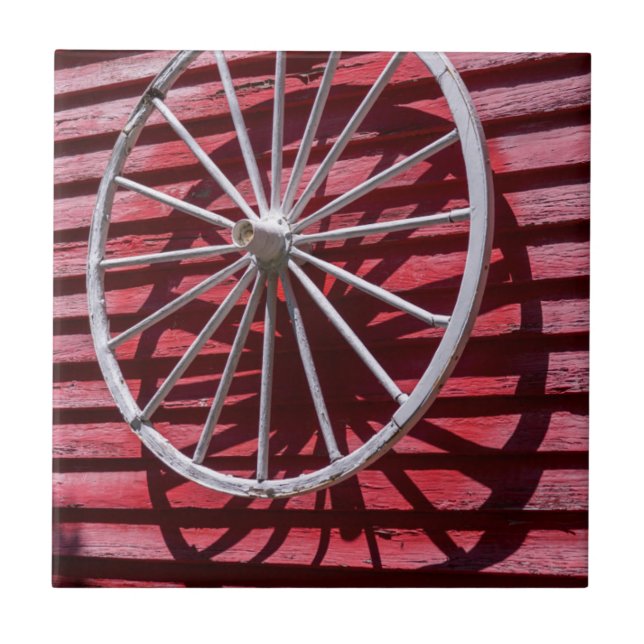 Wagon Wheel Tile (Front)