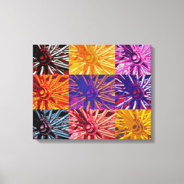 WAGON WHEELS CANVAS PRINT (Front)