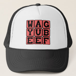 Wagyu Beef, Japanese Cow Trucker Hat