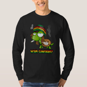 Wah Gwaan  Patois Jamaica Turtle Jamaican Slang T-Shirt