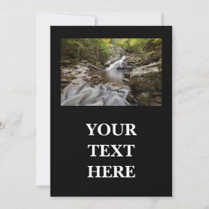 Wahconah Falls Thank You Card - Dalton, MA