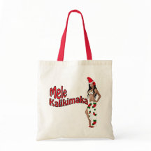 Wahine Pinup Mele Kalikimaka Christmas Bag 2