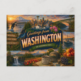 Wahington Postcard