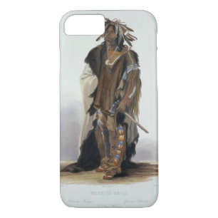 Wahk-Ta-Ge-Li, a Sioux Warrior, plate 8 from Volum Case-Mate iPhone Case