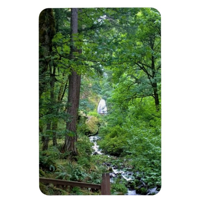 Wahkeena Falls, OR Magnet (Vertical)
