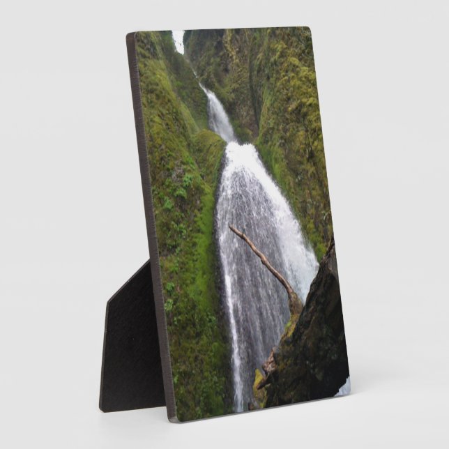 Wahkeena Falls, OR Plaque (Side)