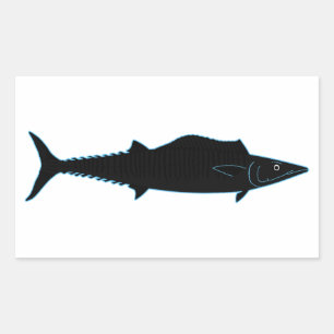 Wahoo! Fish Icon Sticker