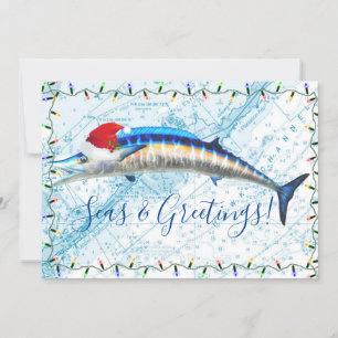 Wahoo Flat Holiday Card