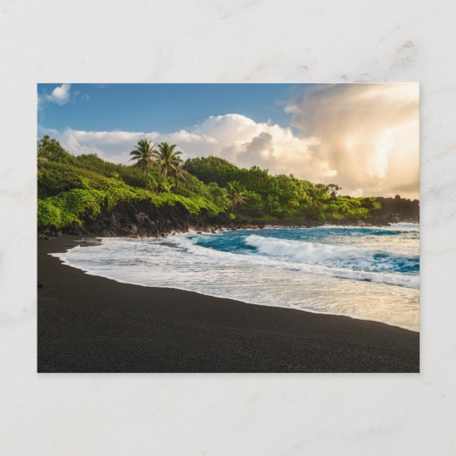 Waianapanapa Beach Postcard (Front)