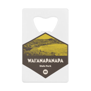Wai'anapanapa State Park Hawaii Credit Card Bottle Opener