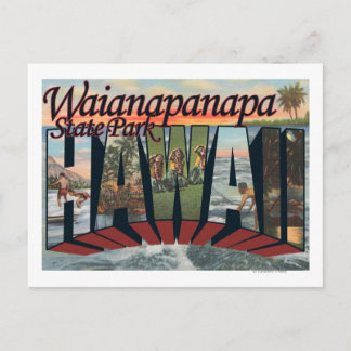 Waianapanapa State Park, Hawaii Postcard