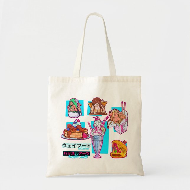 Waifood  tote bag (Front)