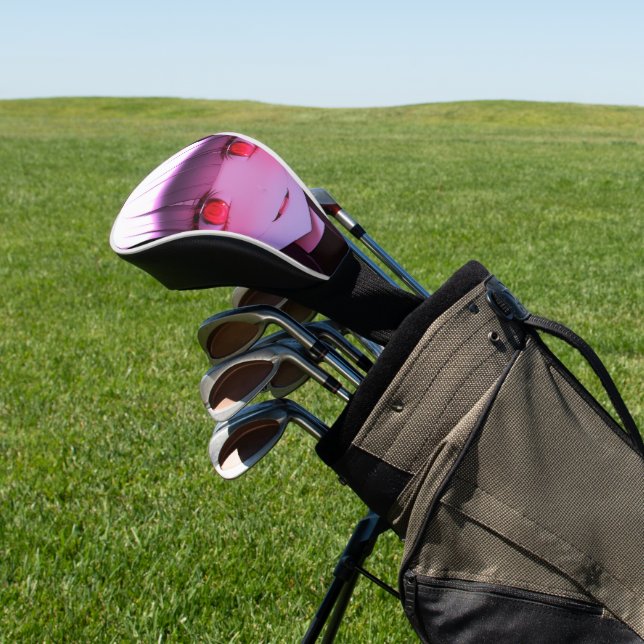 Waifu Loves to golf Golf Head Cover (In Situ)