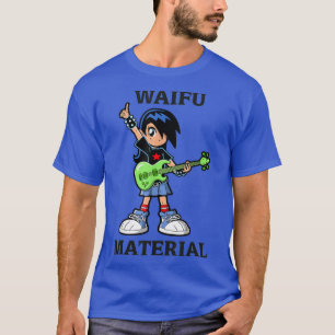 Waifu Material  Kawaii Anime Manga Japan School Ne T-Shirt
