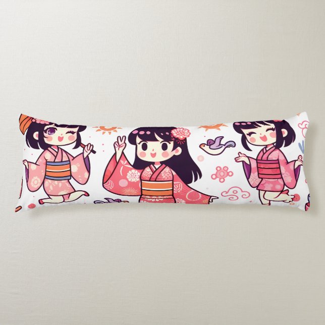 Waifu Pillow: Embrace Your Ultimate Comfort Body Pillow (Front)