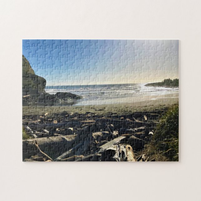 Waikiki Beach, Cape Disappointment, Washington Jigsaw Puzzle (Horizontal)