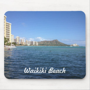 Waikiki Beach Mouse Pad