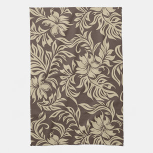 Waikiki Hibiscus Hawaiian Kitchen Towel