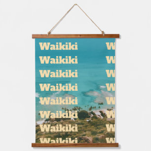 Waikiki, Honolulu, Oahu, Hawaii Hanging Tapestry