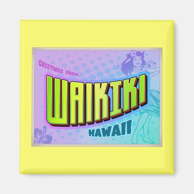 WAIKIKI MAGNET (Front)