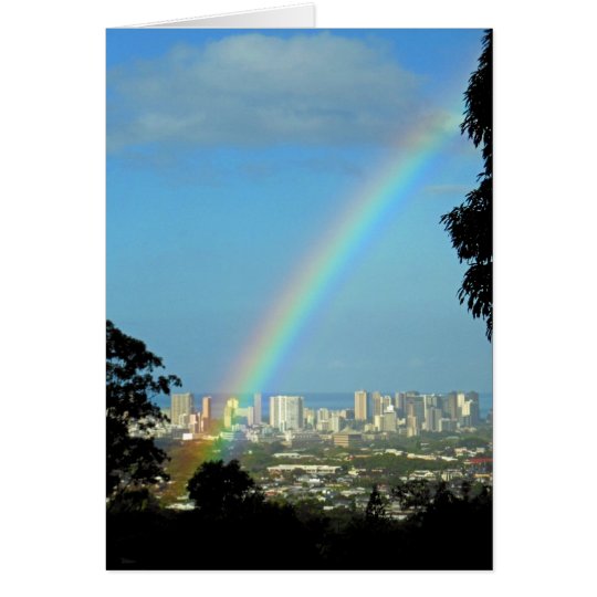 Waikiki Rainbow Card